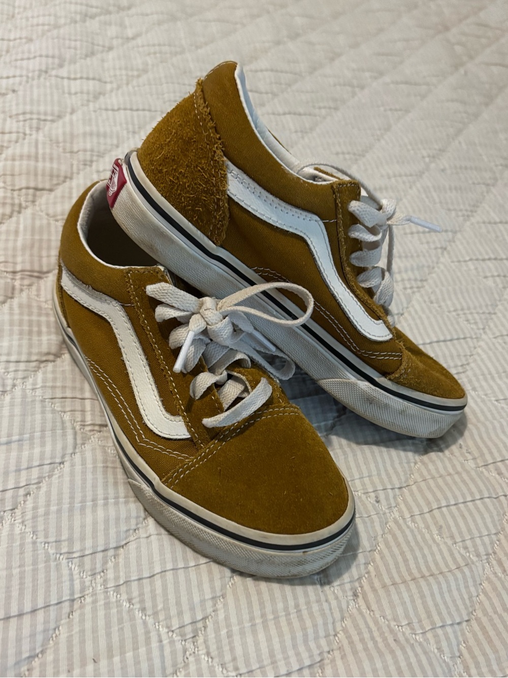 Vans Old School kids size 1 suede